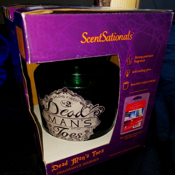 Scentsational Other - Scentsationals Wax Warmer Dead Man's Toes Fragrance Warmer Green